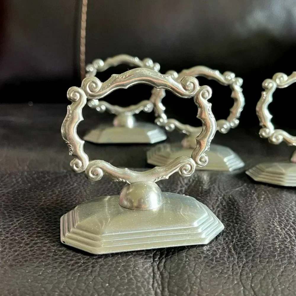 SLAH 4 Heirloom Redmont‎ Napkin Rings & Place Card Holders